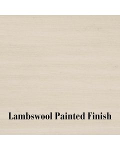 Lambswool Painted Wood Sample