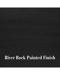 River Rock Painted Wood Sample
