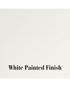 White Painted Wood Sample