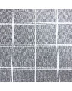 Avonlea Gray fabric for American-made furniture from The Stated Home