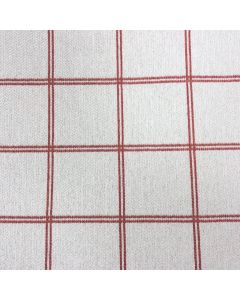 Avonlea Orange fabric for American-made furniture from The Stated Home