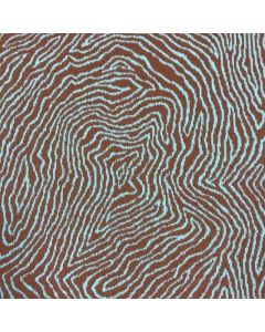 Tangle Mango fabric for American-made furniture from The Stated Home