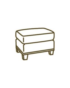 American-made Alexandria Ottoman, available at The Stated Home