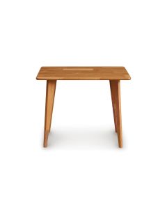 American furniture Copeland Essentials rectangle side table wood legs walnut or cherry