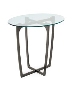 American-made Faison Side Table, available at The Stated Home