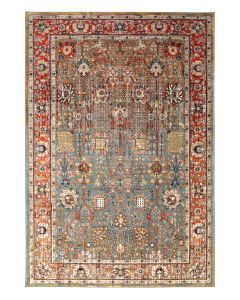 Macon Aqua Area Rug, available at The Stated Home