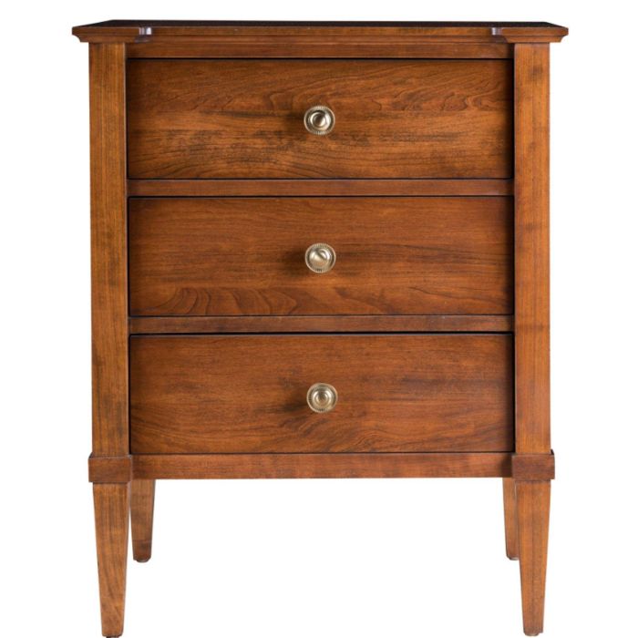 Brooke 3-Drawer Nightstand