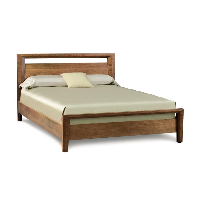 Mansfield Platform Bed, Cherry or Walnut