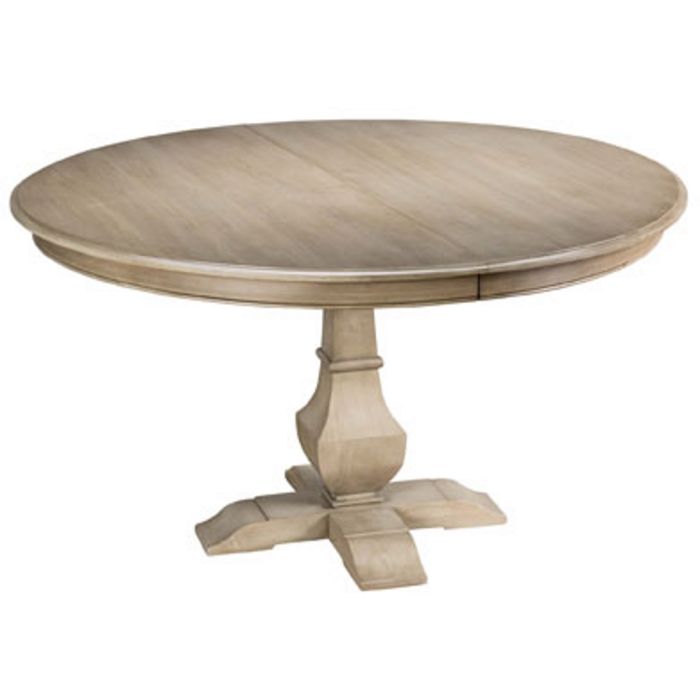 Harper Round Dining Table, 42 Inch Round Dining Room Table With Leaf
