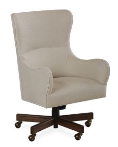 Frederick desk chair in fabric, available from The Stated Home