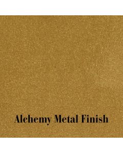 Alchemy metal finish for American-made furniture at The Stated Home