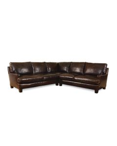 Annapolis L Sectional Sofa in eather, available at The Stated Home
