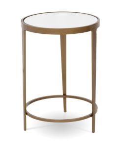 American-made Eden Round SIde Table, available at The Stated Home