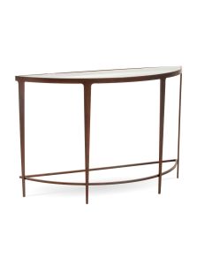 American-made Eden Demilune Console, available at The Stated Home
