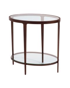 American-made Eden Oval SIde Table, available at The Stated Home