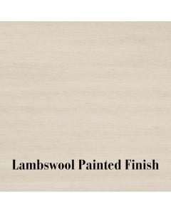 Lambswool Painted Wood Sample