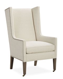 New Orleans Host Dining Chair with optional nailheads, available at The Stated Home