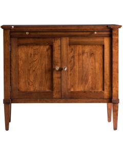 American-made Brooke 2 Door Nightstand / Chest, available at The Stated Home