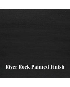 River Rock Painted Wood Sample