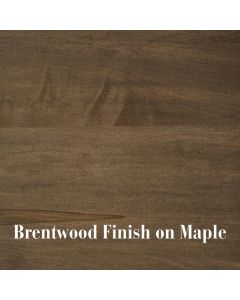 Brentwood finish for American-made furniture at The Stated Home