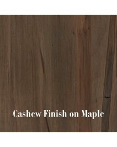 Cashew finish for American-made furniture at The Stated Home