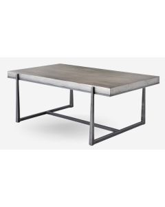 American-made Clemmons Rectangle Cocktail Table, available at The Stated Home