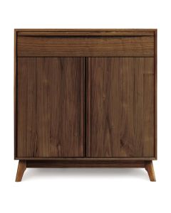 American-made Catalina Two Door, One Drawer Credenza, available at The Stated Home