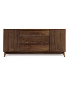 American-made Catalina Credenza, Drawers in Center, available at The Stated Home