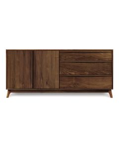 American-made Catalina Credenza, Left or Right Doors, available at The Stated Home