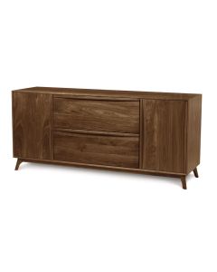 American-made Catalina Door and Drawer File Credenza, available at The Stated Home