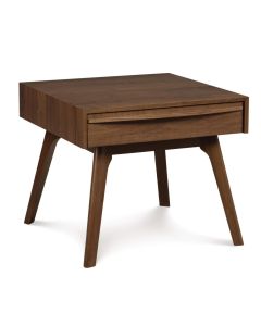 American-made Catalina Walnut Nightstand / Side Table, available at The Stated Home