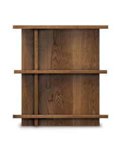 American-made furniture Copeland Mansfield Nightstand for Storage Bed in walnut or cherry available at The Stated Home