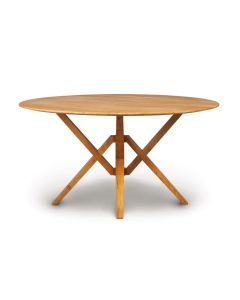 American furniture Copeland Exeter Round dining table walnut cherry