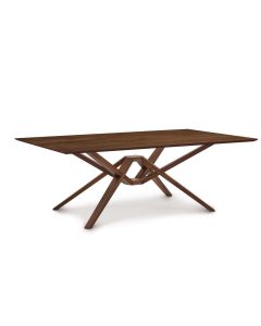 American furniture Copeland Exeter Rectangle Table, Extension or Fixed Top walnut