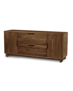 American furniture Copeland Linear Door and Drawer File Credenza in walnut cherry or ash