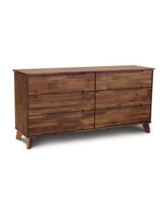 American furniture Copeland Linn Wide Dresser in reclaimed walnut