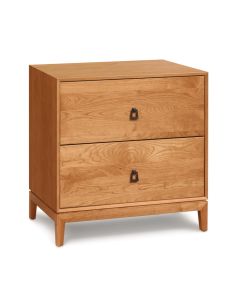 American furniture Copeland Mansfield 2-Drawer Cherry Nightstand