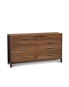 American furniture Copeland Mansfield 8-Drawer Walnut Dresser