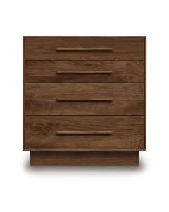 American-made Moduluxe 4-Drawer Walnut Dresser, available at The Stated Home