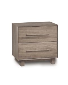 American furniture Copeland Sloane two drawer nightstand in ash