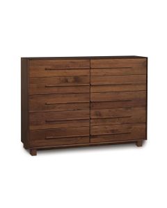 American furniture Copeland Sloane ten drawer walnut dresser