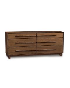 American furniture Copeland Sloane six drawer walnut dresser