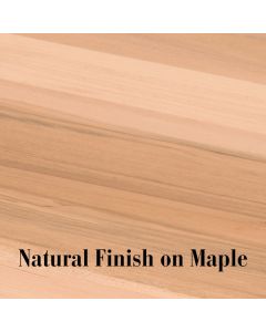 Natural finish for American-made furniture at The Stated Home