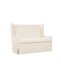 New Orleans Loveseat - Slipcovered, available at The Stated Home