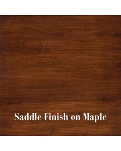 Saddle finish for American-made furniture at The Stated Home