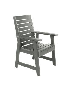 American-made Wilkes Dining Armchair in Coastal (Dining Height), available at The Stated Home