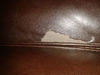 The Stated Home recommends Leather Magic products for care of leather upholstery. Determine the type of leather you have for the product that will work best. This is bicast leather